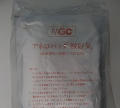 日本三菱2.5微需氧产气袋-C3